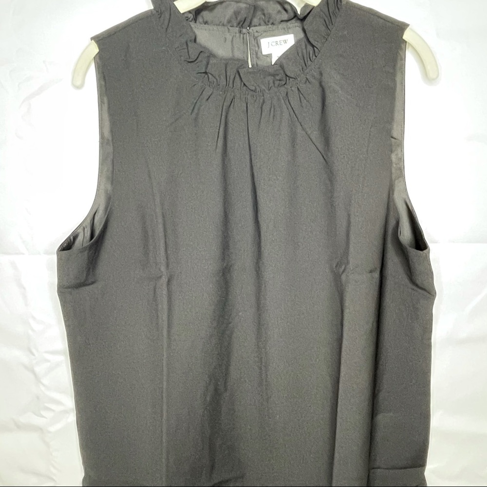 J. Crew black formal tank top